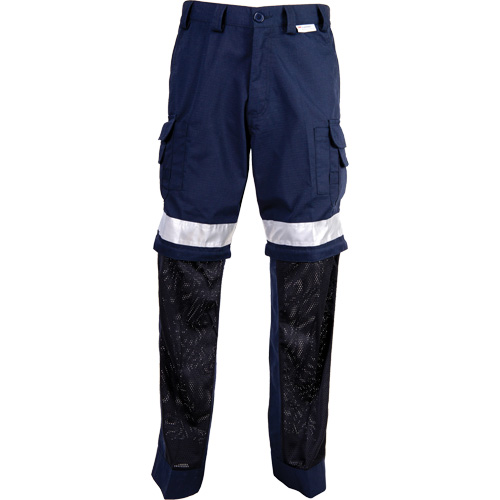 Pantalon haute visibilit&eacute;, Poly-coton, 36, Bleu marine Moffatt Supply & Specialties