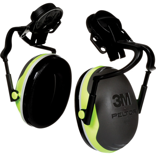 Peltor X Series X4 Earmuffs, Cap Mount, 26 NRR dB Moffatt Supply & Specialties
