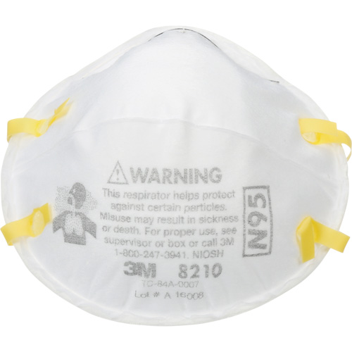 Respirateur contre les particules, N95, Certifi&eacute; NIOSH Moffatt Supply & Specialties