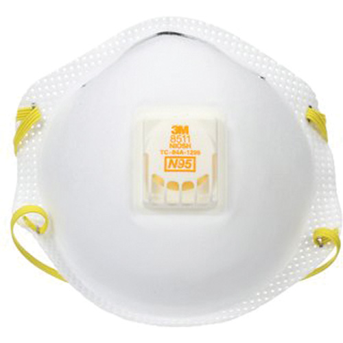 8511 Particulate Respirator, N95, NIOSH Certified Moffatt Supply & Specialties