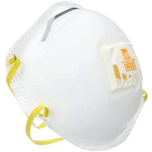 8511 Particulate Respirator, N95, NIOSH Certified Moffatt Supply & Specialties