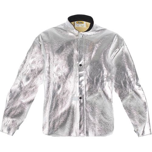 Heat Resistant Jacket, 4X-Large, Aluminized Kevlar&reg; Moffatt Supply & Specialties