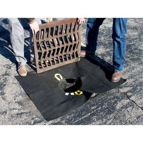 Storm Sentinel&reg; Catch Basin Insert, Oil & Sediment, 60" L x 60" W Moffatt Supply & Specialties