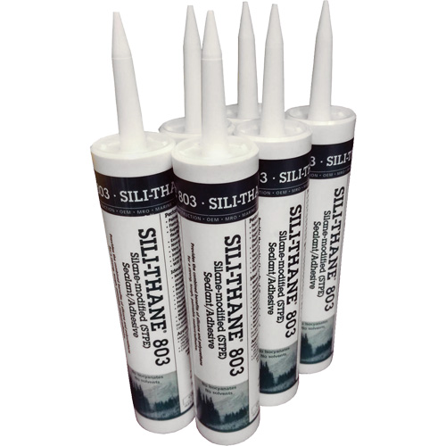 Cartouches de produit d'&eacute;tanch&eacute;it&eacute; Sili-Thane 803, P&acirc;te, 10,3 oz. Moffatt Supply & Specialties
