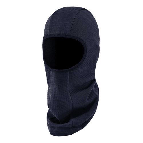 N-Ferno&reg; Dual Hazard Balaclava Face Mask, Navy Blue, Fleece Moffatt Supply & Specialties