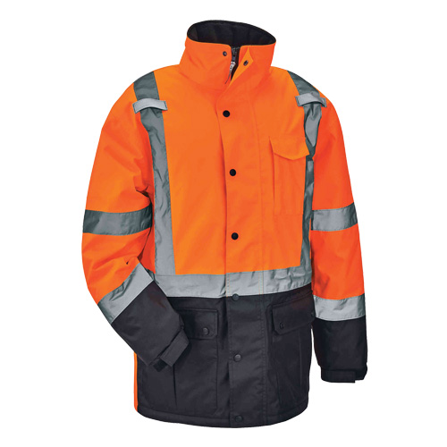 GloWear&reg; 8384 Type R Thermal Parka, High Visibility Orange, Large Moffatt Supply & Specialties