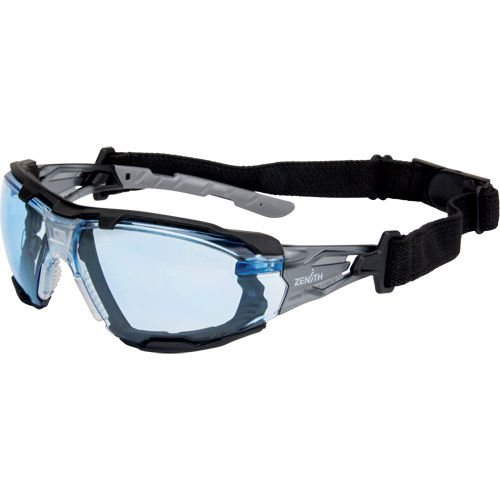 Lunettes de s&eacute;curit&eacute; s&eacute;rie Z2900 avec joint en mousse, Lentille Bleu, Anti-&eacute;gratignures, ANSI Z87+/R&eacute;pond ou surpasse la norme CSA Z94.3 Moffatt Supply & Specialties
