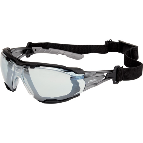Z2900 Series Safety Glasses with Foam Gasket, Indoor/Outdoor Mirror Lens, Anti-Scratch, ANSI Z87+/Meets/Exceeds CSA Z94.3 Moffatt Supply & Specialties