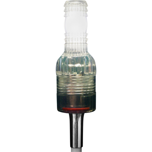 Tige de s&eacute;curit&eacute; avec lumi&egrave;re DEL haute visibilit&eacute; Safety Whip Moffatt Supply & Specialties