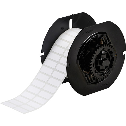 B33 Series Chemical Resistant Laboratory Labels, Polyester, 1" L x 0.375" H, White Moffatt Supply & Specialties