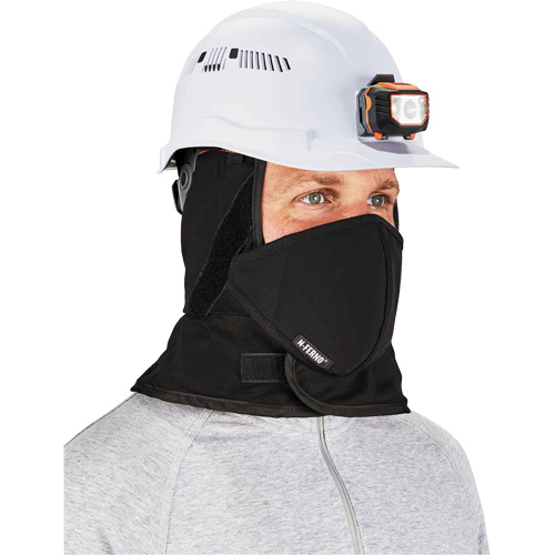 Doublure de casque de s&eacute;curit&eacute; d'hiver N-Ferno avec cache-bouche, Doublure en Molleton, Taille unique, Noir Moffatt Supply & Specialties