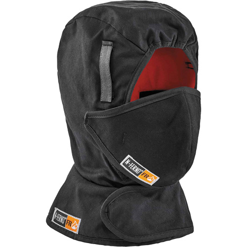 Doublure de casque de s&eacute;curit&eacute; d'hiver r&eacute;sistante au feu N-Ferno avec cache-bouche Moffatt Supply & Specialties