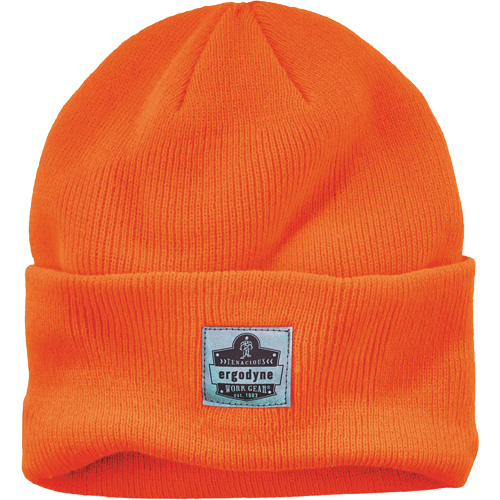 N-Ferno&reg; Rib Knit Beanie Hat, One Size, Orange Moffatt Supply & Specialties