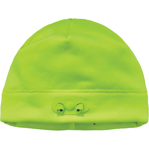 Bonnet N-Ferno &agrave; lumi&egrave;res DEL, Taille unique, Vert lime haute visibilit&eacute; Moffatt Supply & Specialties
