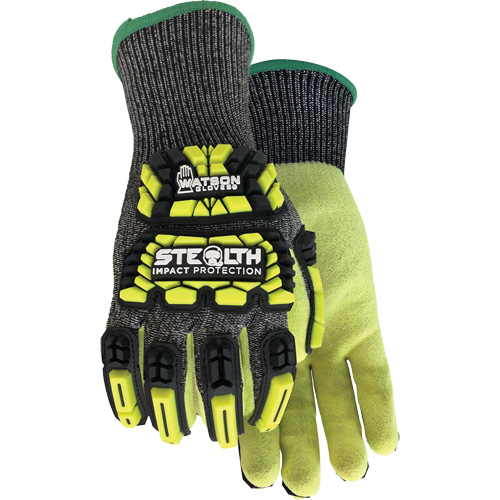 Gants r&eacute;sistants aux coupures et aux chocs Stealth Dog Fight, Petit, Paume en Fibre de verre/PEHP/Nylon/Spandex, Poignet Poignet en tricot Moffatt Supply & Specialties