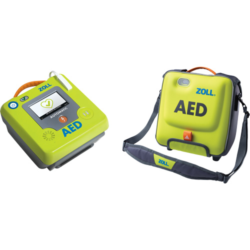 Trousse DEA AED 3 avec mallette de transport, Automatique, Anglais, Classe 4 Moffatt Supply & Specialties
