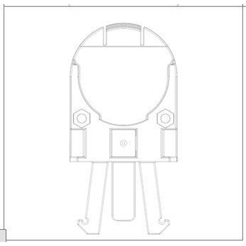Adaptateur de casque de s&eacute;curit&eacute; pour serre-t&ecirc;tes VeriShield de Howard Leight Moffatt Supply & Specialties