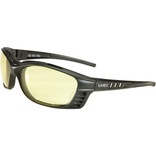 Uvex&reg; Livewire Safety Glasses with HydroShield Lenses, Amber Lens, Anti-Fog, ANSI Z87+/Meets/Exceeds CSA Z94.3 Moffatt Supply & Specialties