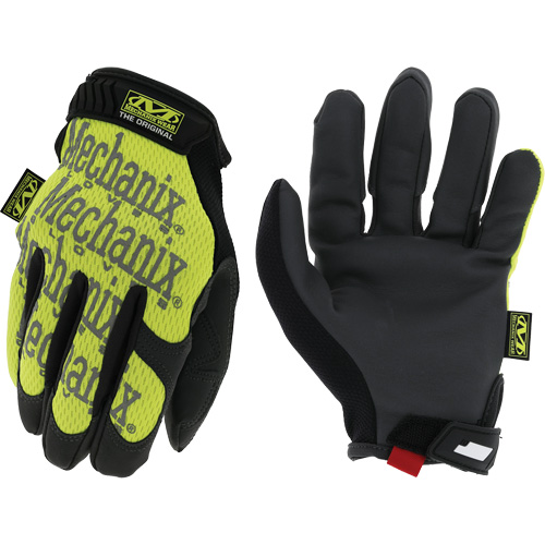 Original&reg; High-Visibility Work Gloves, Synthetic Palm, Size Medium/9 Moffatt Supply & Specialties