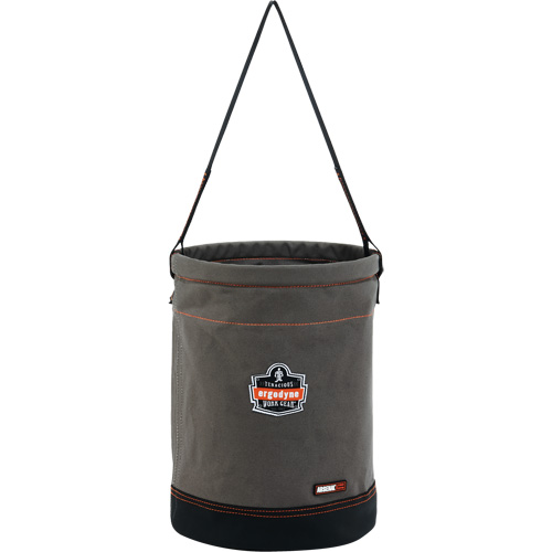 Arsenal&reg; 5930 Web Handle Hoist Bucket, Canvas, 12.5" Dia. x 17" H, 150 lbs. Load Rating Moffatt Supply & Specialties
