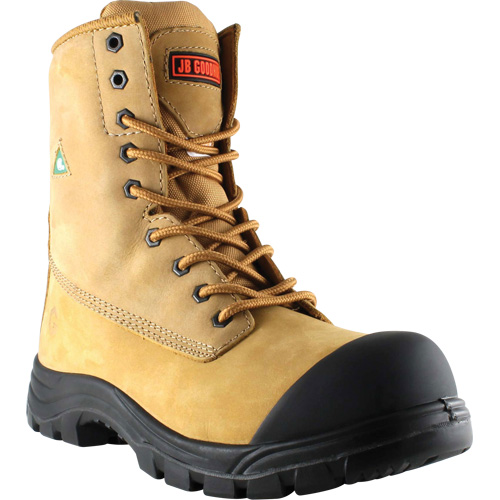 Attack Work Boots, Leather, Steel Toe, Size 7 Moffatt Supply & Specialties