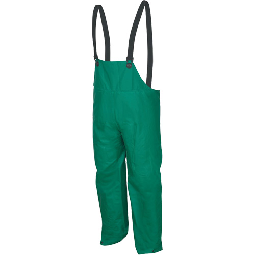 Pantalons imperm&eacute;ables avec limite dinflammabilit&eacute; Dominator, Grand, Polyester/PVC, Vert Moffatt Supply & Specialties