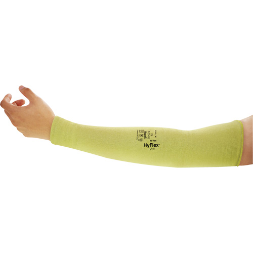 HyFlex&reg; Goldknit&reg; Cut Resistant Sleeve, Kevlar&reg;, 8", ASTM ANSI Level A3/EN 388 Level 3, Yellow Moffatt Supply & Specialties