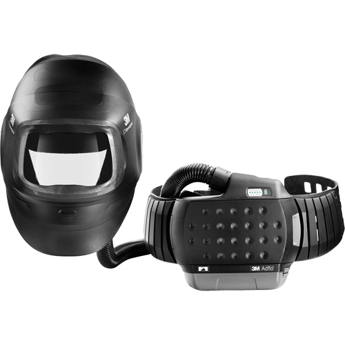 Syst&egrave;me de protection respiratoire &agrave; &eacute;puration d'air propuls&eacute; pour haute altitude Adflo, Masque de soudage, Pile Lithium-ion Moffatt Supply & Specialties