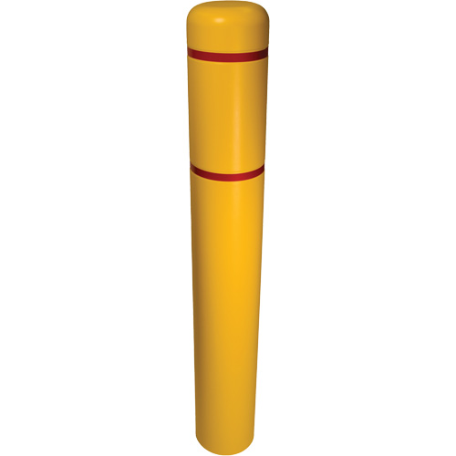 Couvre-bollard, 4" dia. x 54" l, Jaune Moffatt Supply & Specialties