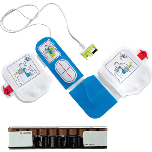 Battery Pack & CPR-D-Padz&reg; Kit, Zoll AED Plus&reg; For, Class 4 Moffatt Supply & Specialties