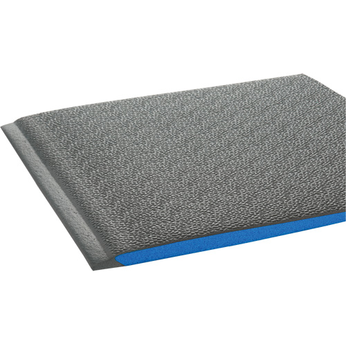 Wear-Bond Comfort-King Ergonomic Mats, Pebbled, 2' x 3' x 9/16", Grey, Vinyl Foam Moffatt Supply & Specialties