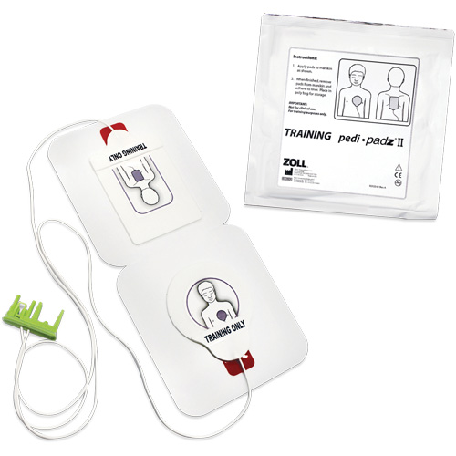 &eacute;lectrodes de formation Pedi Padz II, Zoll AED Plus Pour, Non m&eacute;dical Moffatt Supply & Specialties