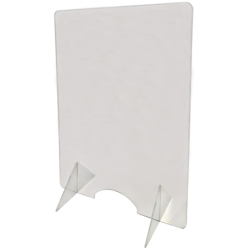 Barri&egrave;re de protection pour comptoir, 24" la x 32" h Moffatt Supply & Specialties