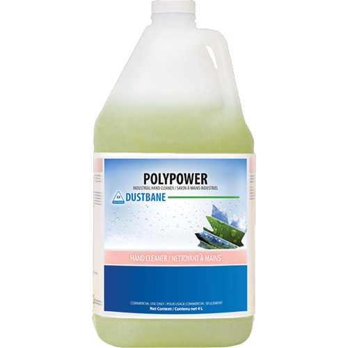 Nettoyant industriel pour les mains Polypower, Cr&egrave;me, 4 L, Cruche, Parfum&eacute; Moffatt Supply & Specialties