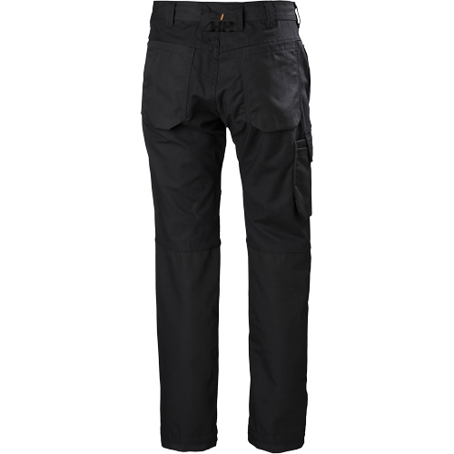 Pantalons d'entretien Oxford, Poly-coton, Noir, Taille 30, Entrejambe 32 Moffatt Supply & Specialties