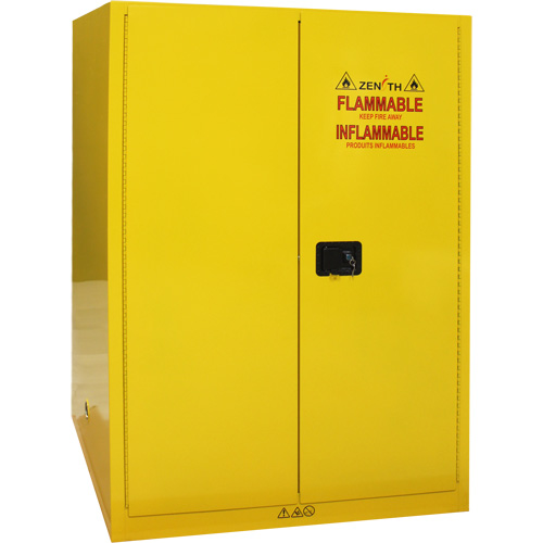 Armoire pour produits inflammables, 90 gal., 2 Porte(s), 43" La x 66" h x 34" p Moffatt Supply & Specialties