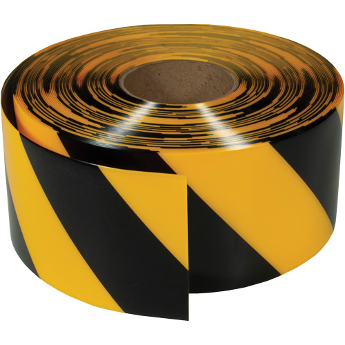 ArmorStripe&reg; Ultra Durable Floor Tape, 4" x 100', PVC, Black and Yellow Moffatt Supply & Specialties