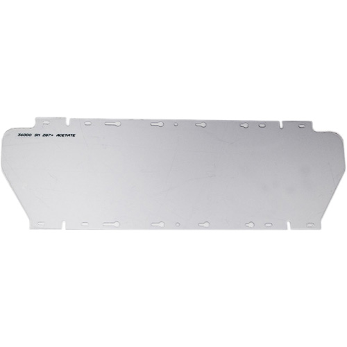 Replacement 380 Series Visor Window, Acetate, Clear Tint Moffatt Supply & Specialties