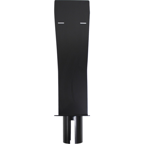 Porte-distributeur pour poteaux de barri&egrave;re pour le contr&ocirc;le des foules, Noir Moffatt Supply & Specialties