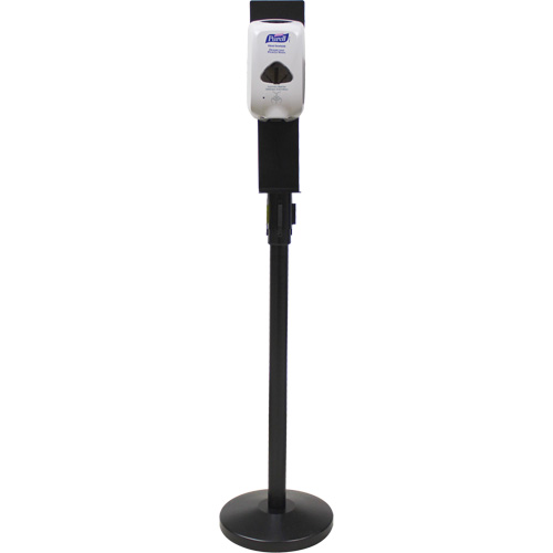 Porte-distributeur pour poteaux de barri&egrave;re pour le contr&ocirc;le des foules, Noir Moffatt Supply & Specialties