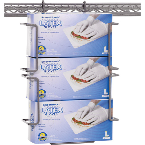 Support horizontal triple pour boîte de gants Moffatt Supply & Specialties
