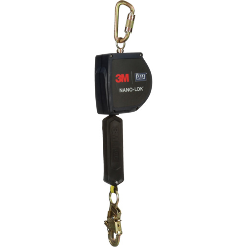 Nano-Lok Extended Length Self Retracting Lifeline, 20', Dyneema&reg;, Swivel Moffatt Supply & Specialties