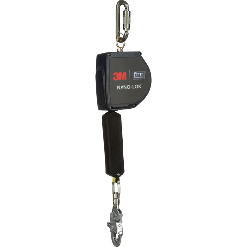 Nano-Lok Extended Length Self Retracting Lifeline, 20', Dyneema&reg;, Swivel Moffatt Supply & Specialties