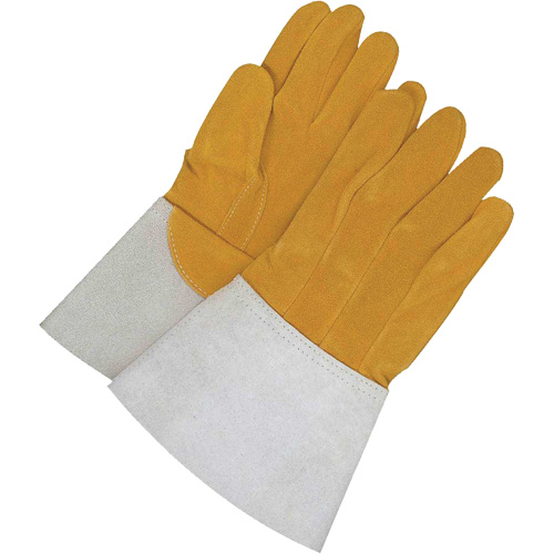 Gants de soudage &agrave; l'arc TIG Gander Brand, Cuir de daim refendu, Taille T-Grand Moffatt Supply & Specialties