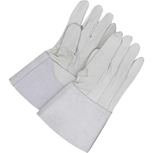Gants de soudage &agrave; l'arc TIG Gander Brand, Cuir fleur de ch&egrave;vre, Taille 9 Moffatt Supply & Specialties