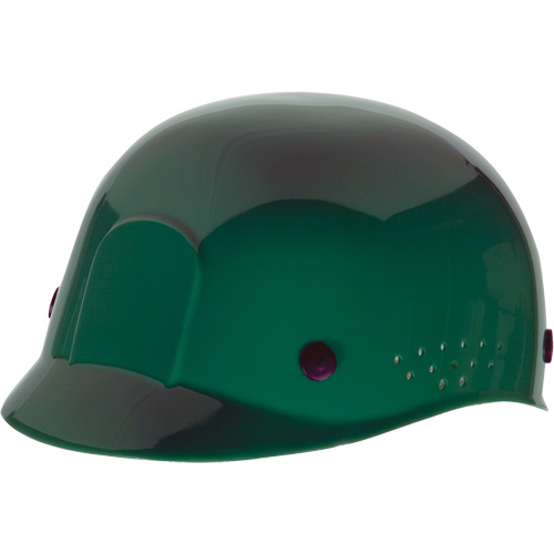 Casque antichocs, Suspension &agrave; douille, Vert Moffatt Supply & Specialties