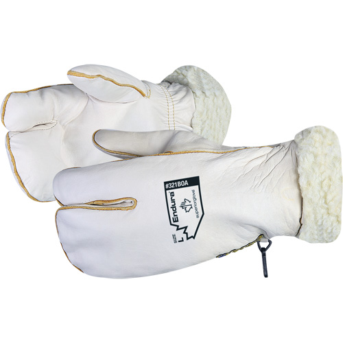 Endura&reg; Cowgrain Winter Mitt with Acrylic-Pile Lining, Size Large, Mitt Moffatt Supply & Specialties