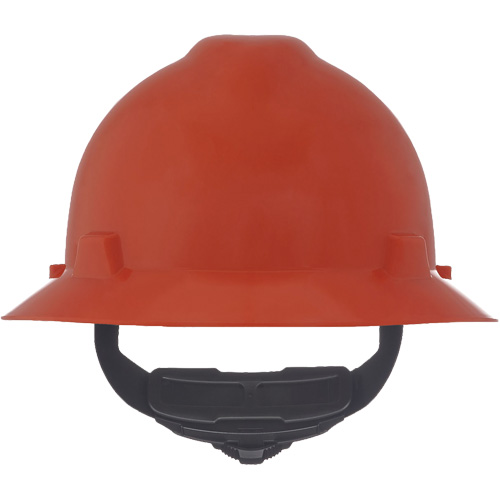 Casque de s&eacute;curit&eacute; &agrave; fente et bordure compl&egrave;te V-Gard, R&eacute;pond aux normes CSA type 1, Suspension Rochet, Non ventil&eacute; Moffatt Supply & Specialties