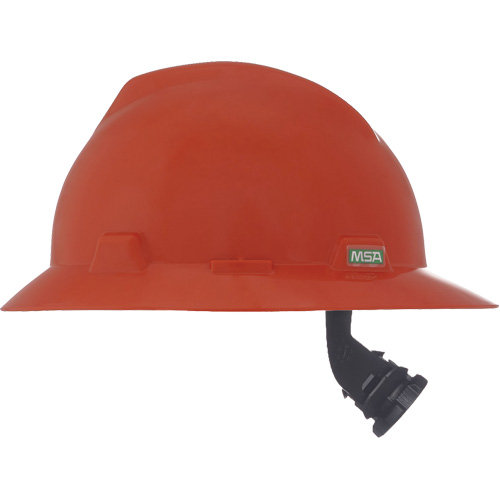 Casque de s&eacute;curit&eacute; &agrave; fente et bordure compl&egrave;te V-Gard, R&eacute;pond aux normes CSA type 1, Suspension Rochet, Non ventil&eacute; Moffatt Supply & Specialties