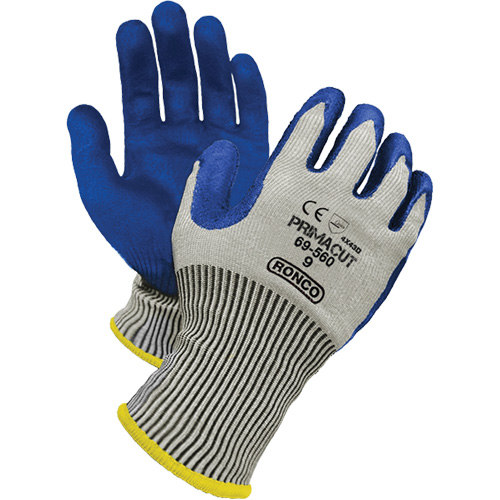 Gants r&eacute;sistant &agrave; la coupe PrimaCut, Taille 9, Calibre 13, Rev&ecirc;tement Nitrile, Enveloppe en PEHP, ANSI/ISEA 105 niveau 4/EN 388 niveau 5 Moffatt Supply & Specialties